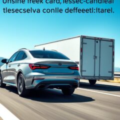 Jazda z przyczepą a spalanie – jak masa, opór powietrza i prędkość zmieniają zużycie paliwa
